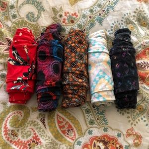 Lot of 5 pairs of OS Lularoe leggings